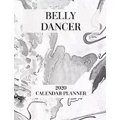 Belly Dancer 2020 Calendar Planner: 2020 belly dancer monthly and weekly. Calendar Planner with side bar for to do list.
