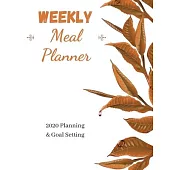 Weekly Meal Planner: Food Planner Journal - Weekly And Daily Meal Prep Planning - Diet Planner for weight Loss And Diet Plans - Inspiration