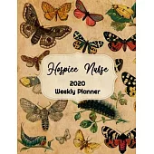Hospice Nurse Weekly Planner: : RN, LVN, LPN, Everyone Needs a Plan, Keep Your Life Organized and Sane, Relax with Inspirational Coloring Pages