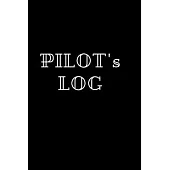 Pilots Log: Perfect Lined Log/Journal for Men and Women - Ideal for gifts, school or office-Take down notes, reminders, and craft