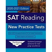 SAT Reading: New Practice Tests, 2020-2021 Edition