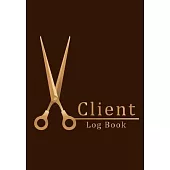 Customer client profile book: beauty salon customer client profile log book