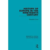 History of Europe in the Nineteenth Century