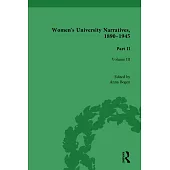 Women’’s University Narratives, 1890-1945, Part II Vol 3: Volume III