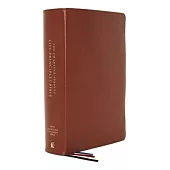 Nasb, Charles F. Stanley Life Principles Bible, 2nd Edition, Genuine Leather, Brown, Thumb Indexed, Comfort Print: Holy Bible, New American Standard B