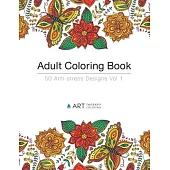 Adult Coloring Book: 50 Anti-stress Designs