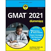GMAT for Dummies 2021, Book + 7 Practice Tests Online + Flashcards