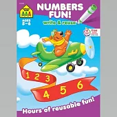 Math Readiness a Wipe-Off Book: Hours of Reusable Fun!