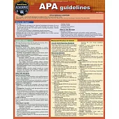 APA Guidelines - 7th Edition: A Quickstudy Laminated Reference Guide