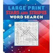 Large Print Stars-And-Stripes Word Search