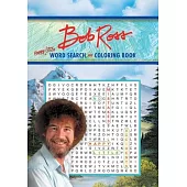 Bob Ross Word Search and Coloring Book