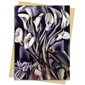 Tamara de Lempicka: Arums Greeting Card: Pack of 6