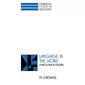 Language in the World: A Philosophical Enquiry
