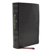 The Nkjv, MacArthur Study Bible, 2nd Edition, Genuine Leather, Black, Thumb-Indexed, Comfort Print: Unleashing God’’s Truth One Verse at a Time