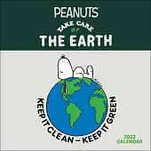 Peanuts 2022 Wall Calendar: Take Care of the Earth