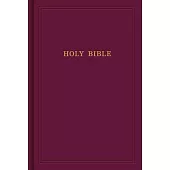 KJV Pew Bible, Garnet Hardcover