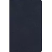 KJV Personal Size Bible, Navy Leathertouch