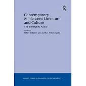 Contemporary Adolescent Literature and Culture: The Emergent Adult. Edited by Mary Hilton and Maria Nikolajeva