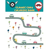 Classic Cars Coloring Book