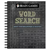 Brain Games - Word Search Puzzles (Chalkboard #2), 2: Boost Your Brainpower in Minutes