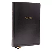 Kjv, Foundation Study Bible, Large Print, Leathersoft, Black, Red Letter, Comfort Print: Holy Bible, King James Version