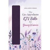 The Go-Anywhere KJV Bible for Young Women [Plum Patch]