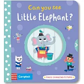 互動機關書Can you see Little Elephant?