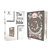 The Jesus Bible Artist Edition, Niv, Leathersoft, Gray Floral, Comfort Print