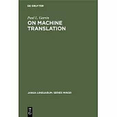 On Machine Translation
