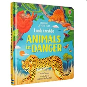 互動機關遊戲書：瀕危動物小百科(5歲以上)Look inside Animals in Danger