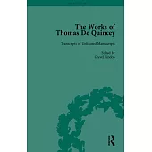 The Works of Thomas de Quincey, Part III Vol 21