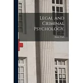 Legal and Criminal Psychology.