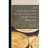 An Introduction to Mathematics for Business Analysis