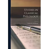 Studies in Classical Philology; 3