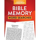 Bible Memory Word Searches Large Print