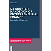 de Gruyter Handbook of Entrepreneurial Finance