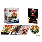 Marvel: Captain Marvel Enamel Pin and Magnets