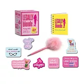 Legally Blonde Magnets: Includes Pen and Mini Journal!