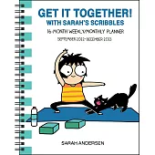 Sarah’s Scribbles 16-Month 2022-2023 Weekly/Monthly Planner Calendar: Get It Together!