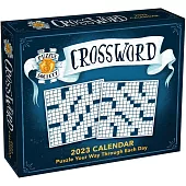 The Puzzle Society Crossword 2023 Day-To-Day Calendar: Puzzle Your Way Through Each Day