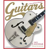 Guitars Wall Calendar 2023