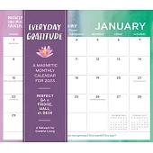 Everyday Gratitude: A Magnetic Monthly Calendar 2023