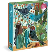 Desert Avian Friends 1000 Piece Puzzle