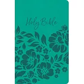 KJV Thinline Bible, Teal Leathertouch, Value Edition