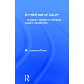 Settled Out of Court: The Social Process of Insurance Claims Adjustments