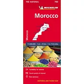 Michelin Map Africa Morocco 742