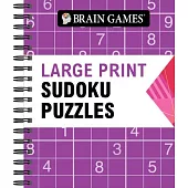 Brain Games - Large Print Sudoku Puzzles (Arrow)