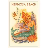 Vintage Journal Hermosa Beach Mermaid