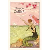 Vintage Journal Greetings from Carmel