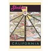 Vintage Journal Stockton Travel Poster